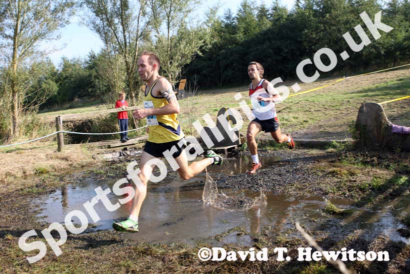 Senior men Andy Burn and Conrad Franks,  Sherman Cup, Hedley Farm, Tanfield, County Durham.